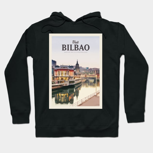 Visit Bilbao Hoodie by Mercury Club